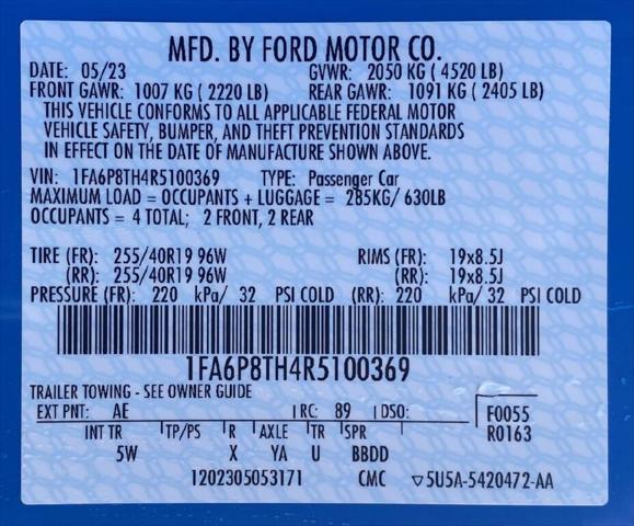 Used 2024 Ford Mustang For Sale in Pikeville, KY