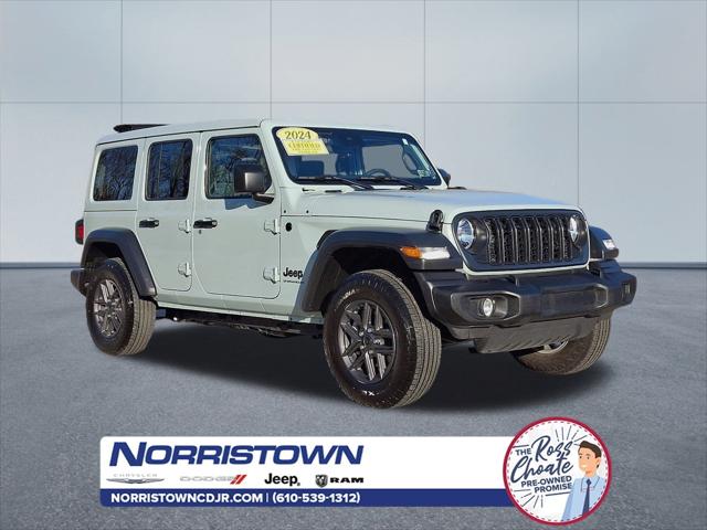 2024 Jeep Wrangler 4-Door Sport S 4x4