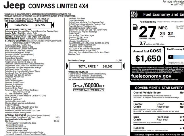 2023 Jeep Compass Limited 4x4