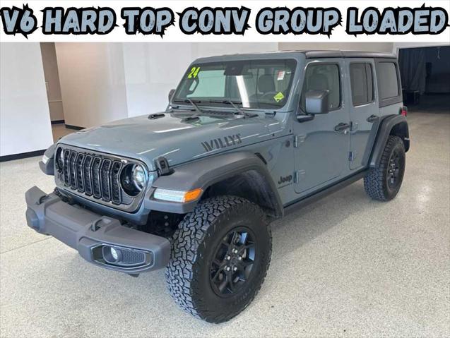 2024 Jeep Wrangler 4-Door Willys 4x4
