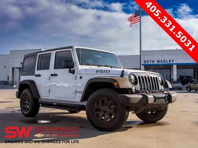 2017 Jeep Wrangler Unlimited Willy Wheeler 4x4