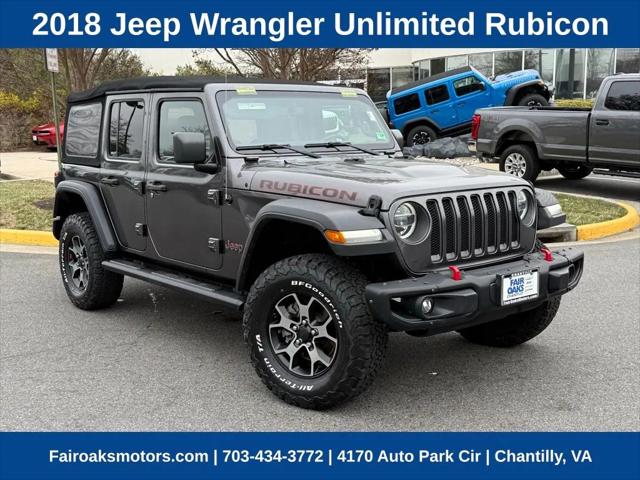 2018 Jeep Wrangler Unlimited Rubicon 4x4