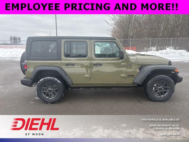 2025 Jeep Wrangler WRANGLER 4-DOOR SPORT S