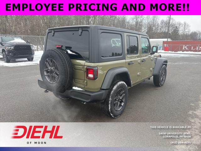 2025 Jeep Wrangler WRANGLER 4-DOOR SPORT S