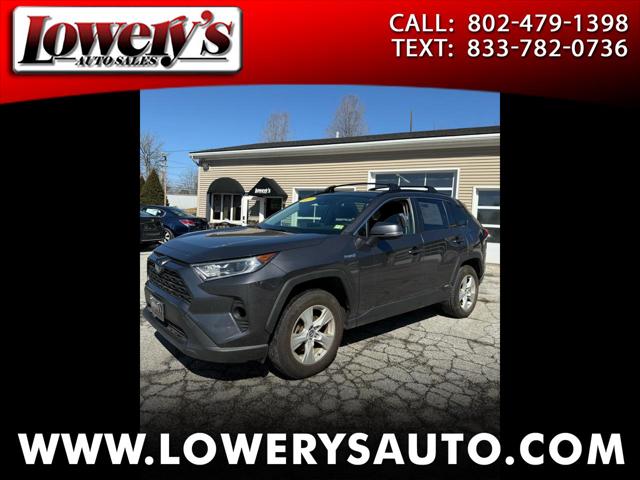 2019 Toyota RAV4 Hybrid XLE for sale in South Barre, VT