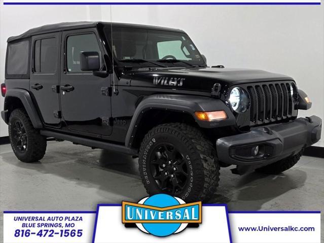 2022 Jeep Wrangler Unlimited Willys 4x4 2022 Jeep Wrangler Unlimited Willys 4x4