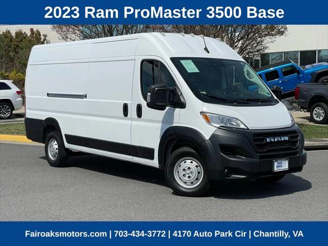 2023 RAM ProMaster 3500 Cargo Van High Roof 159 WB EXT