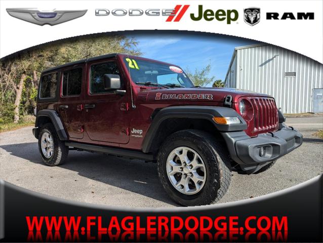 2021 Jeep Wrangler Unlimited Islander 4x4