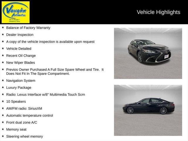 2023 Lexus ES 350 Luxury
