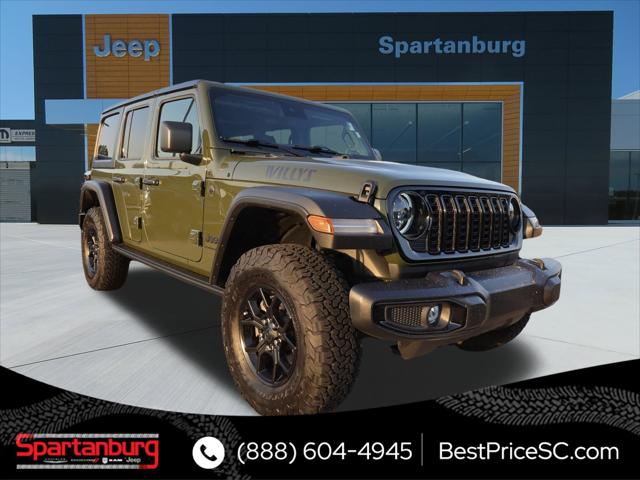 2024 Jeep Wrangler 4-Door Willys 4x4