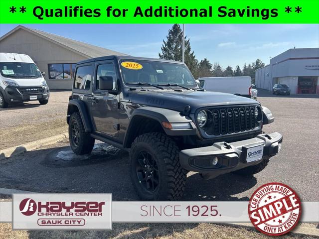 2025 Jeep Wrangler WRANGLER 2-DOOR WILLYS