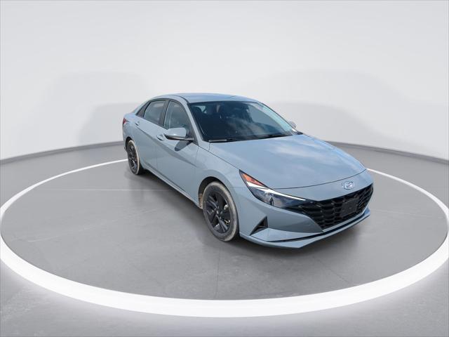 2022 Hyundai Elantra Hybrid Blue