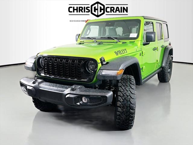 2025 Jeep Wrangler WRANGLER 4-DOOR WILLYS