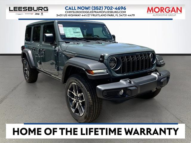 2025 Jeep Wrangler 4xe WRANGLER 4-DOOR SPORT S 4xe