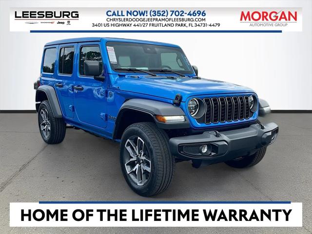 2025 Jeep Wrangler 4xe WRANGLER 4-DOOR SPORT S 4xe