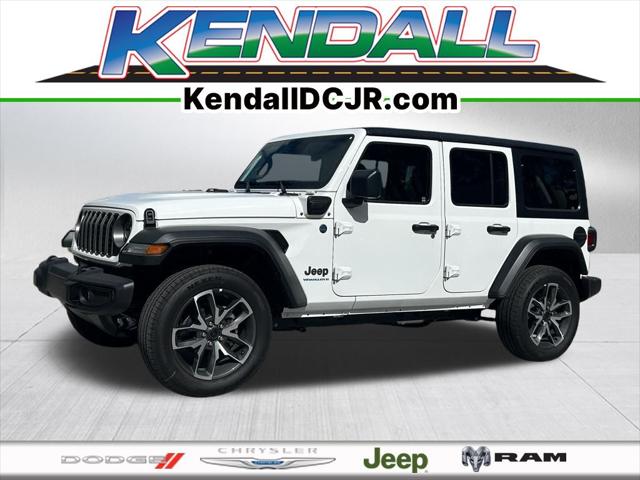 2025 Jeep Wrangler 4xe WRANGLER 4-DOOR SPORT S 4xe