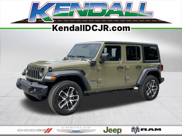 2025 Jeep Wrangler 4xe WRANGLER 4-DOOR SPORT S 4xe