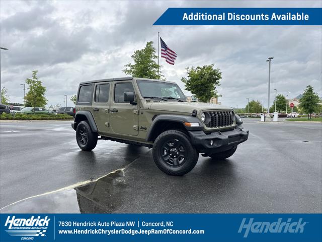 2025 Jeep Wrangler WRANGLER 4-DOOR SPORT
