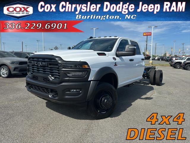 2025 RAM Ram 5500 Chassis Cab RAM 5500 TRADESMAN CHASSIS CREW CAB 4X4 84 CA