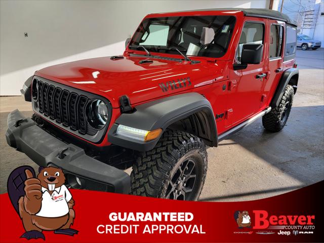 2025 Jeep Wrangler WRANGLER 4-DOOR WILLYS
