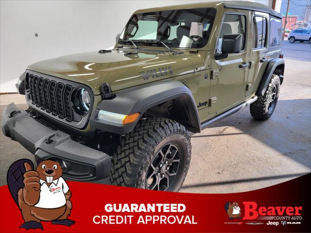 2025 Jeep Wrangler WRANGLER 4-DOOR WILLYS