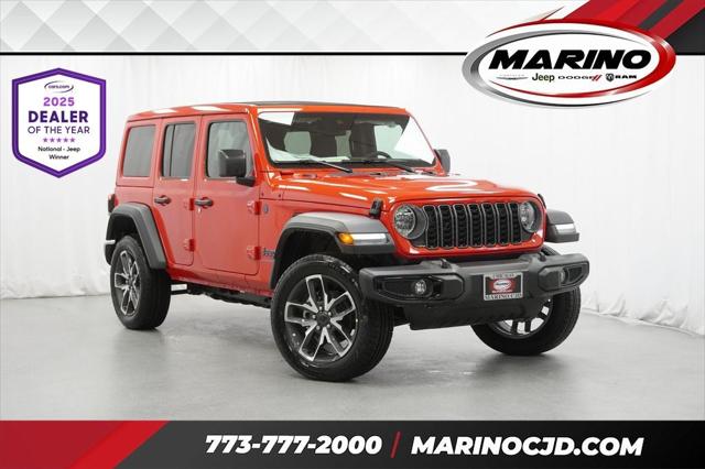 2025 Jeep Wrangler 4xe WRANGLER 4-DOOR SPORT S 4xe