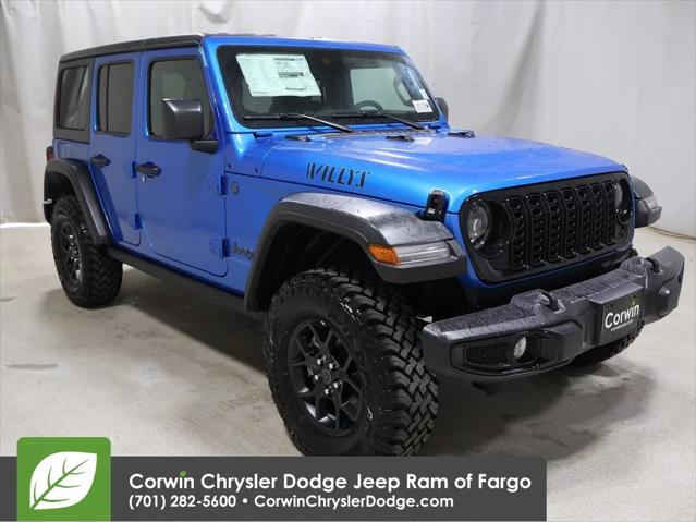 2025 Jeep Wrangler 4xe WRANGLER 4-DOOR WILLYS 4xe