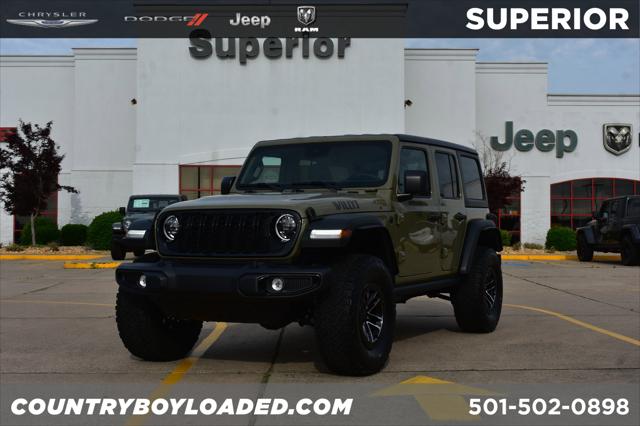 2025 Jeep Wrangler WRANGLER 4-DOOR WILLYS
