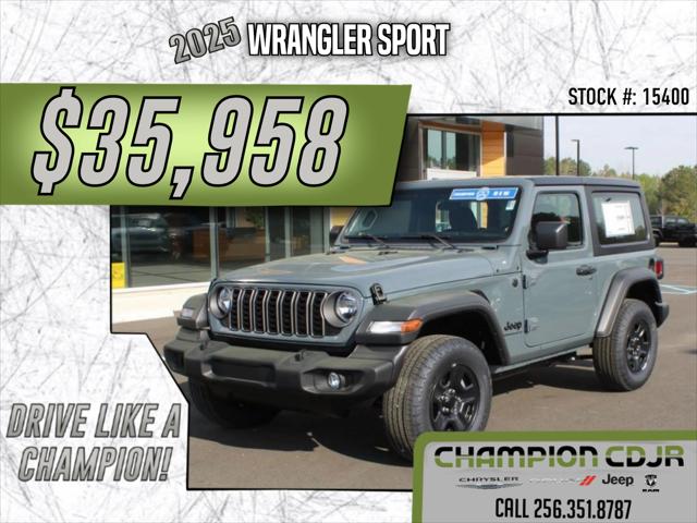 2025 Jeep Wrangler WRANGLER 2-DOOR SPORT