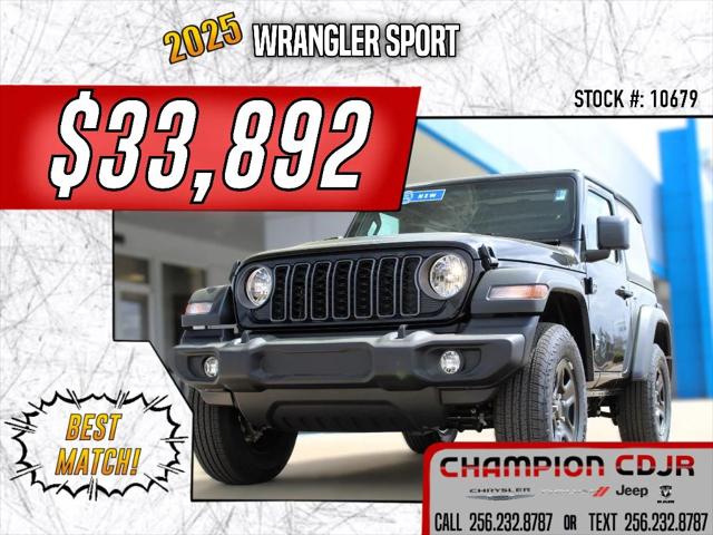 2025 Jeep Wrangler WRANGLER 2-DOOR SPORT