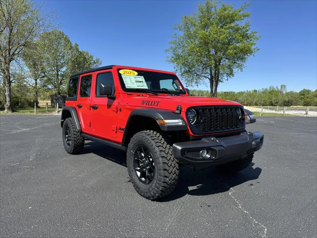 2025 Jeep Wrangler WRANGLER 4-DOOR WILLYS