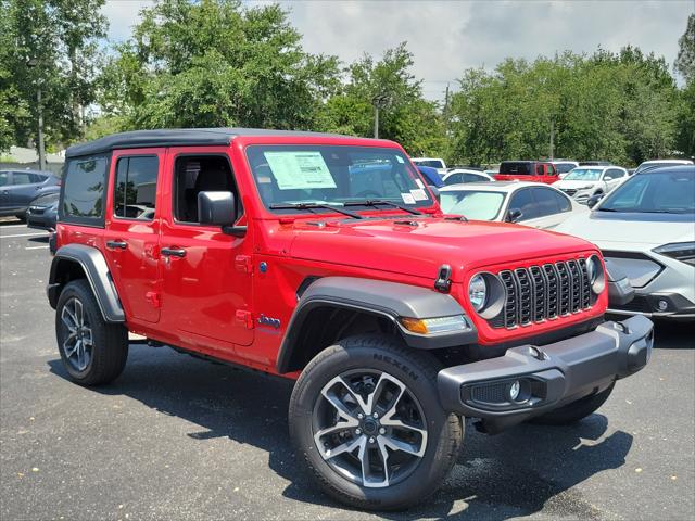 2025 Jeep Wrangler 4xe WRANGLER 4-DOOR SPORT S 4xe
