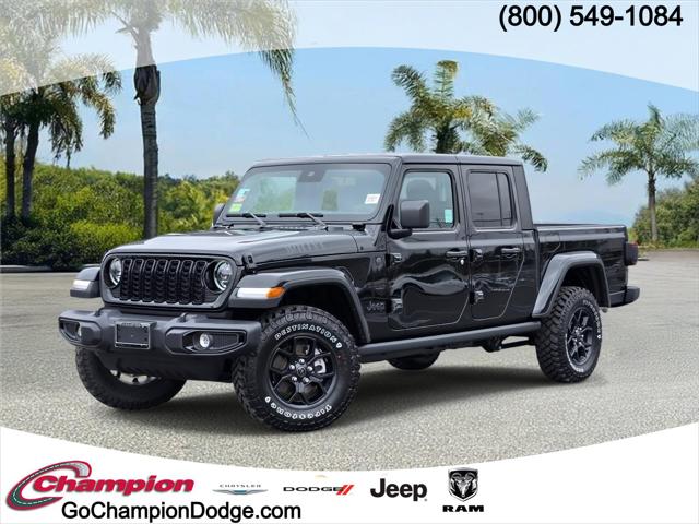 2025 Jeep Gladiator GLADIATOR WILLYS 4X4