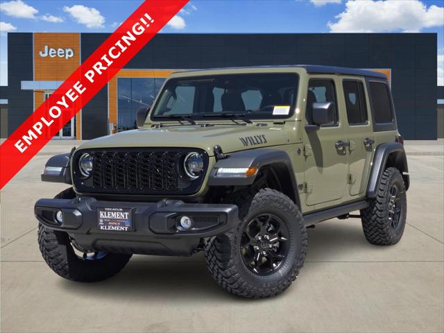 2025 Jeep Wrangler WRANGLER 4-DOOR WILLYS