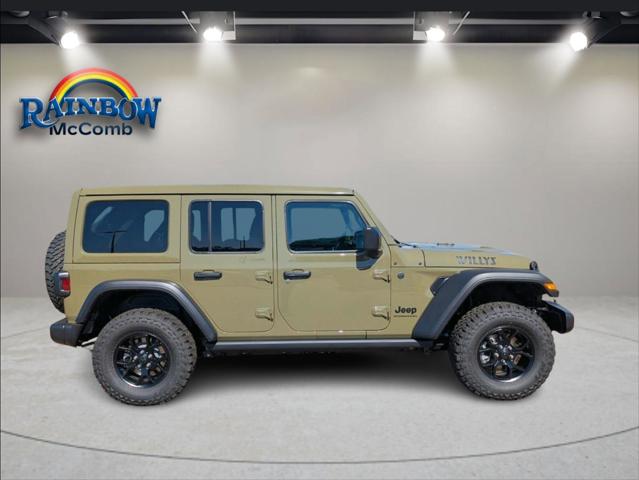 2025 Jeep Wrangler WRANGLER 4-DOOR WILLYS