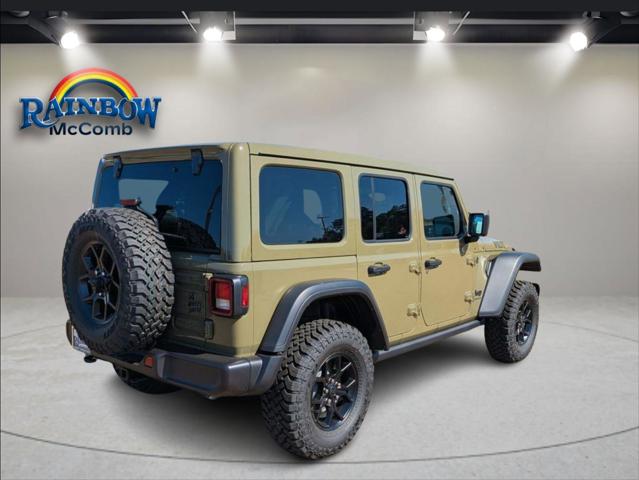 2025 Jeep Wrangler WRANGLER 4-DOOR WILLYS