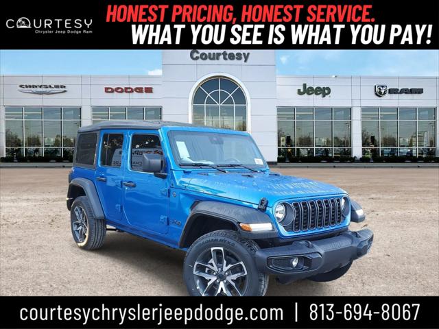 2025 Jeep Wrangler 4xe WRANGLER 4-DOOR SPORT S 4xe