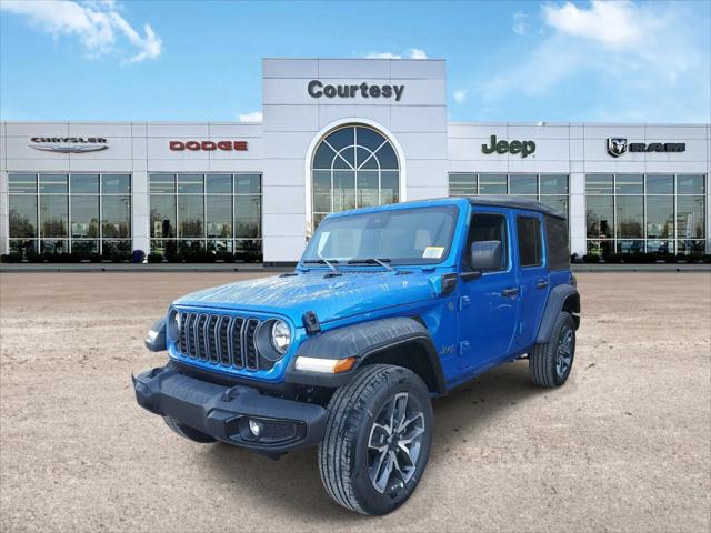 2025 Jeep Wrangler 4xe WRANGLER 4-DOOR SPORT S 4xe