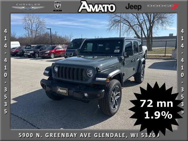 2025 Jeep Wrangler 4xe WRANGLER 4-DOOR SPORT S 4xe