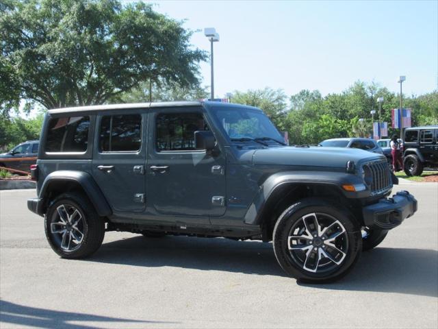 2025 Jeep Wrangler 4xe WRANGLER 4-DOOR SPORT S 4xe