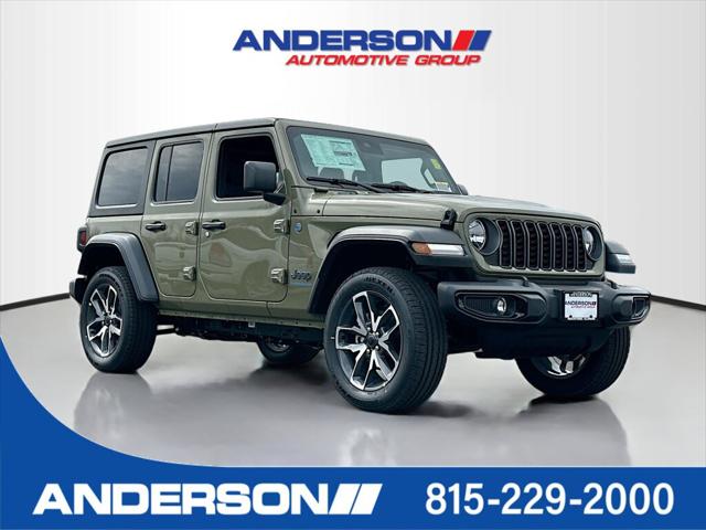 2025 Jeep Wrangler 4xe WRANGLER 4-DOOR SPORT S 4xe