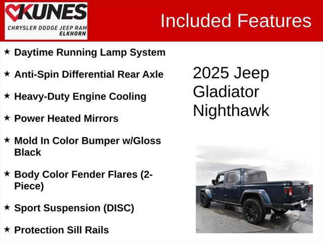 2025 Jeep Gladiator GLADIATOR NIGHTHAWK 4X4