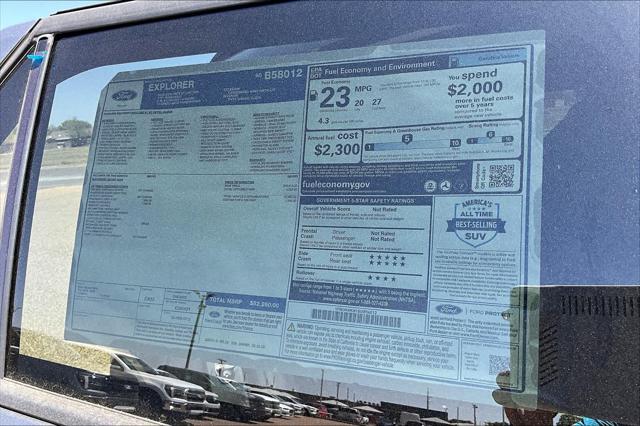 New 2025 Ford Explorer For Sale in Lubbock, TX