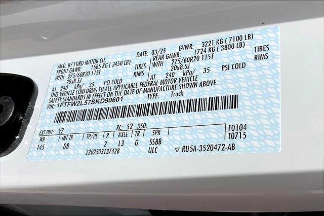 New 2025 Ford F-150 For Sale in Lubbock, TX