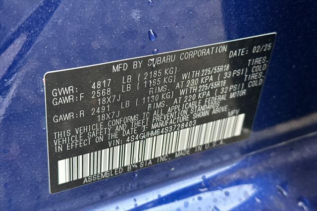 2025 Subaru Crosstrek Limited