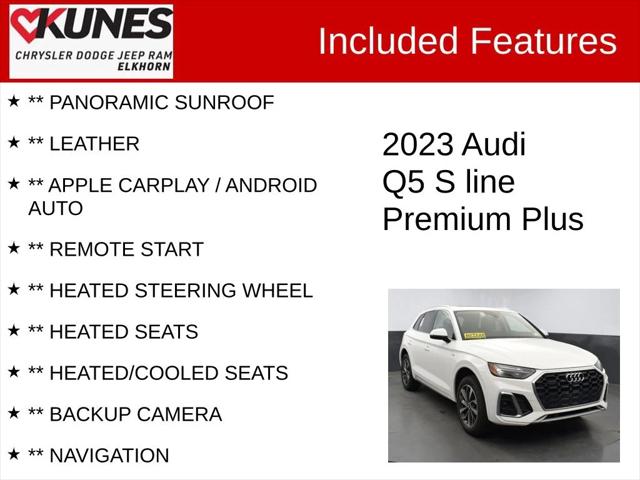 2023 Audi Q5 Premium Plus 45 TFSI S line quattro