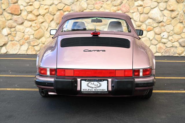 1987 Porsche 911 Carrera 2dr Convertible
