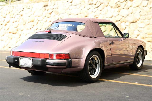 1987 Porsche 911 Carrera 2dr Convertible
