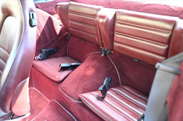 1987 Porsche 911 Carrera 2dr Convertible