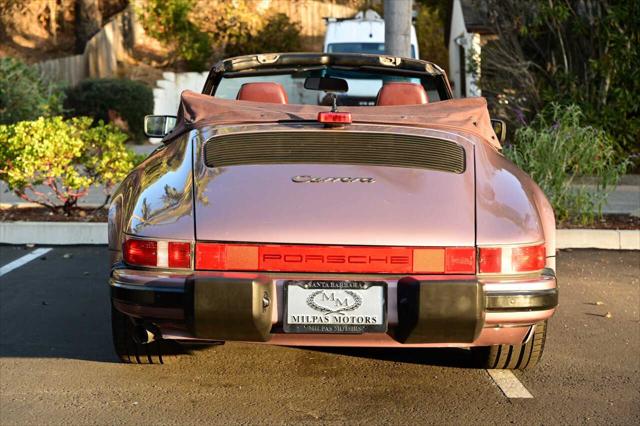 1987 Porsche 911 Carrera 2dr Convertible